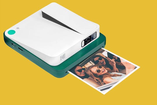 The Kodak Smile Classic camera is another blast from the past reimagined for today. It comes with a collapsible viewfinder that pops up so you can find your photo subject and a 10-second timer in case you want to get into the frame yourself. It's expected to cost $150 and launch this summer.