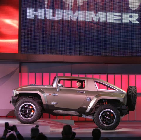GM introduced the new Hummer HX concept at the Nor