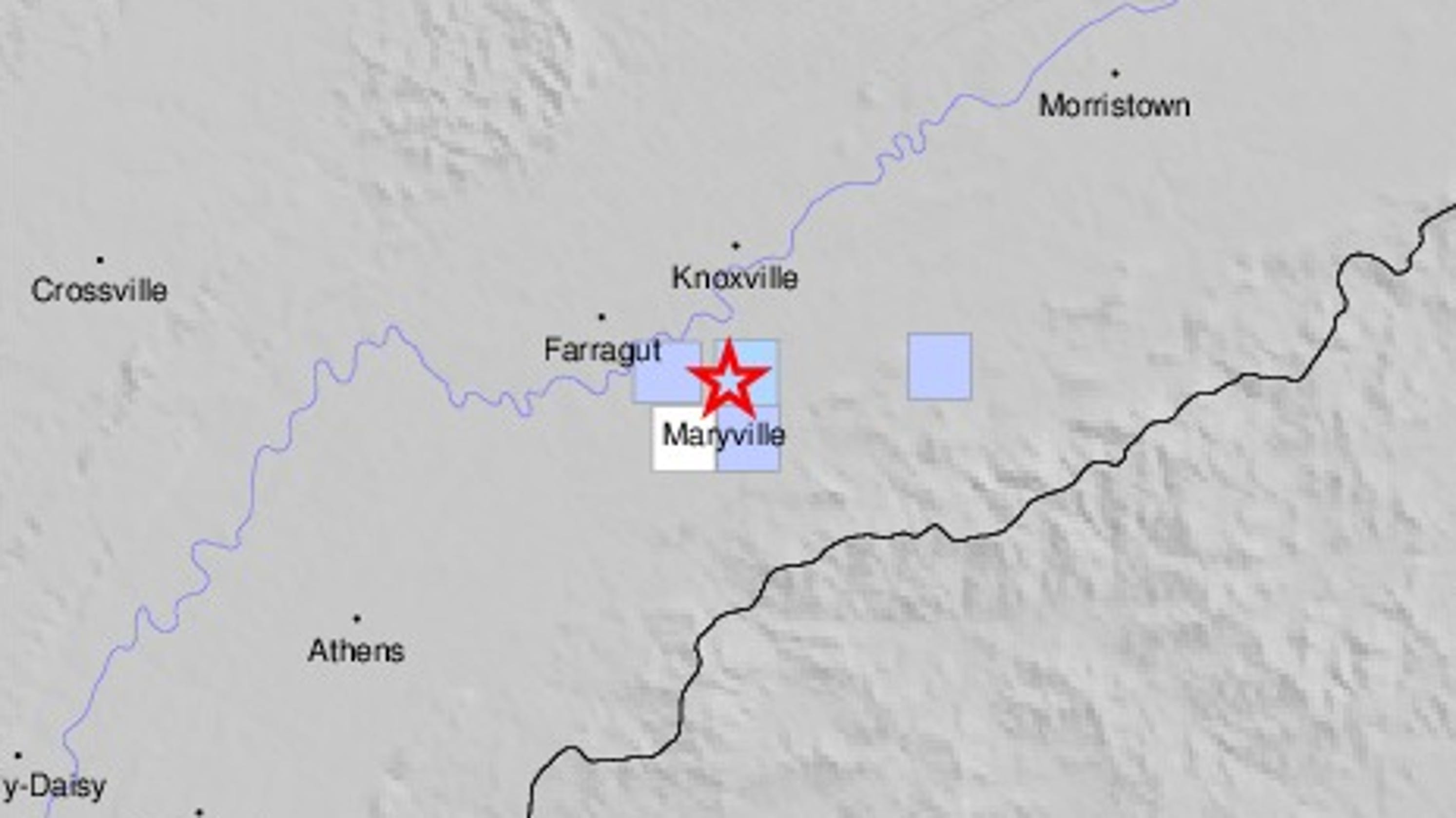 East Tennessee earthquake hits 12 miles from Knoxville2987 x 1680