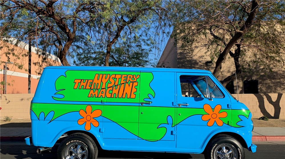 Scooby Doo van sells for