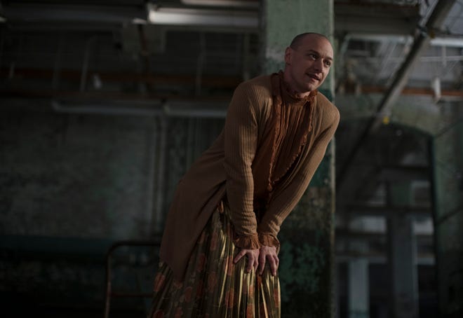 Patricia is one of 20 different personalities of Kevin Crumb that James McAvoy portrays in "Glass."