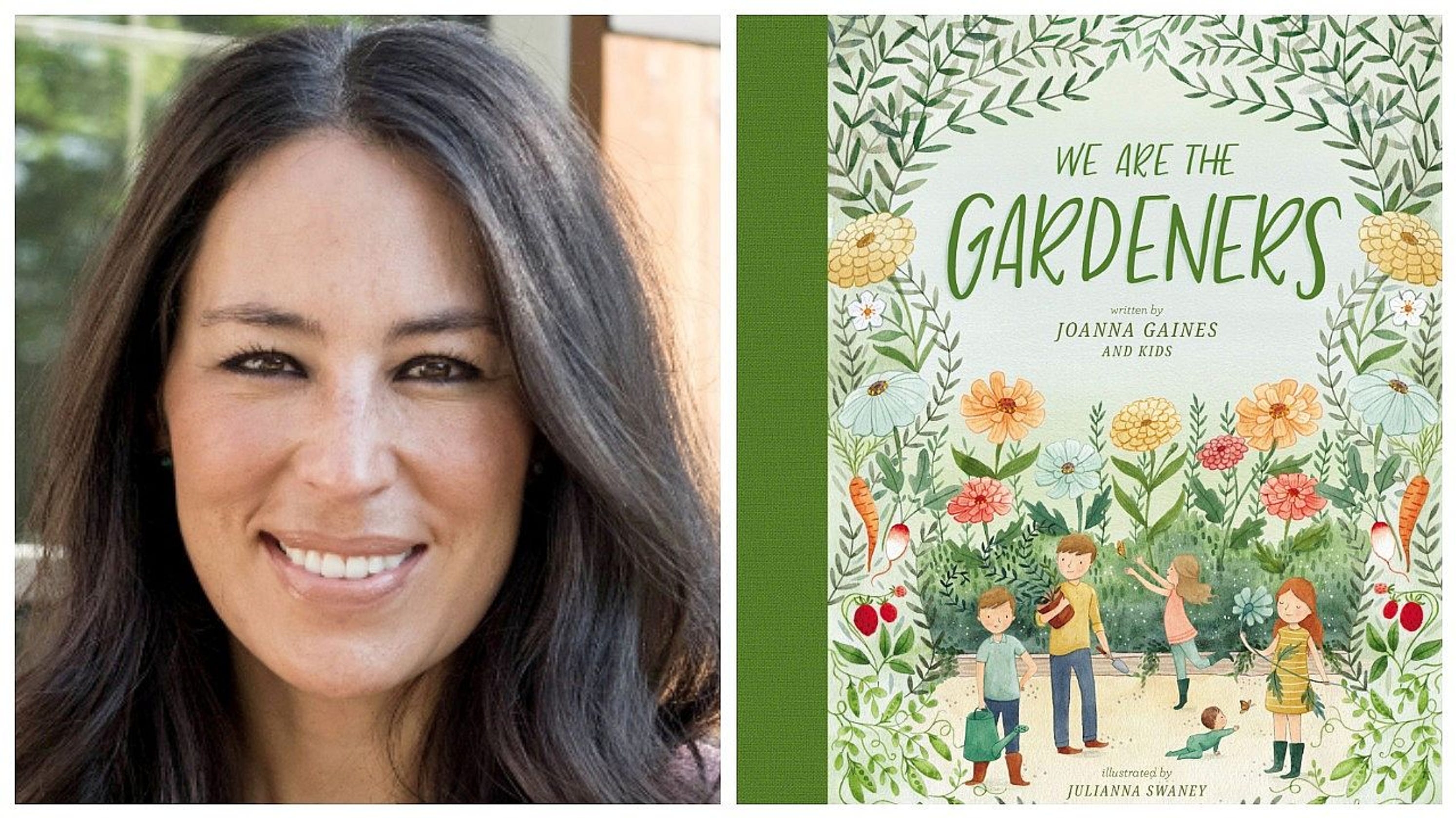 Gaines wrote "We are the Gardeners" and her children are credited...