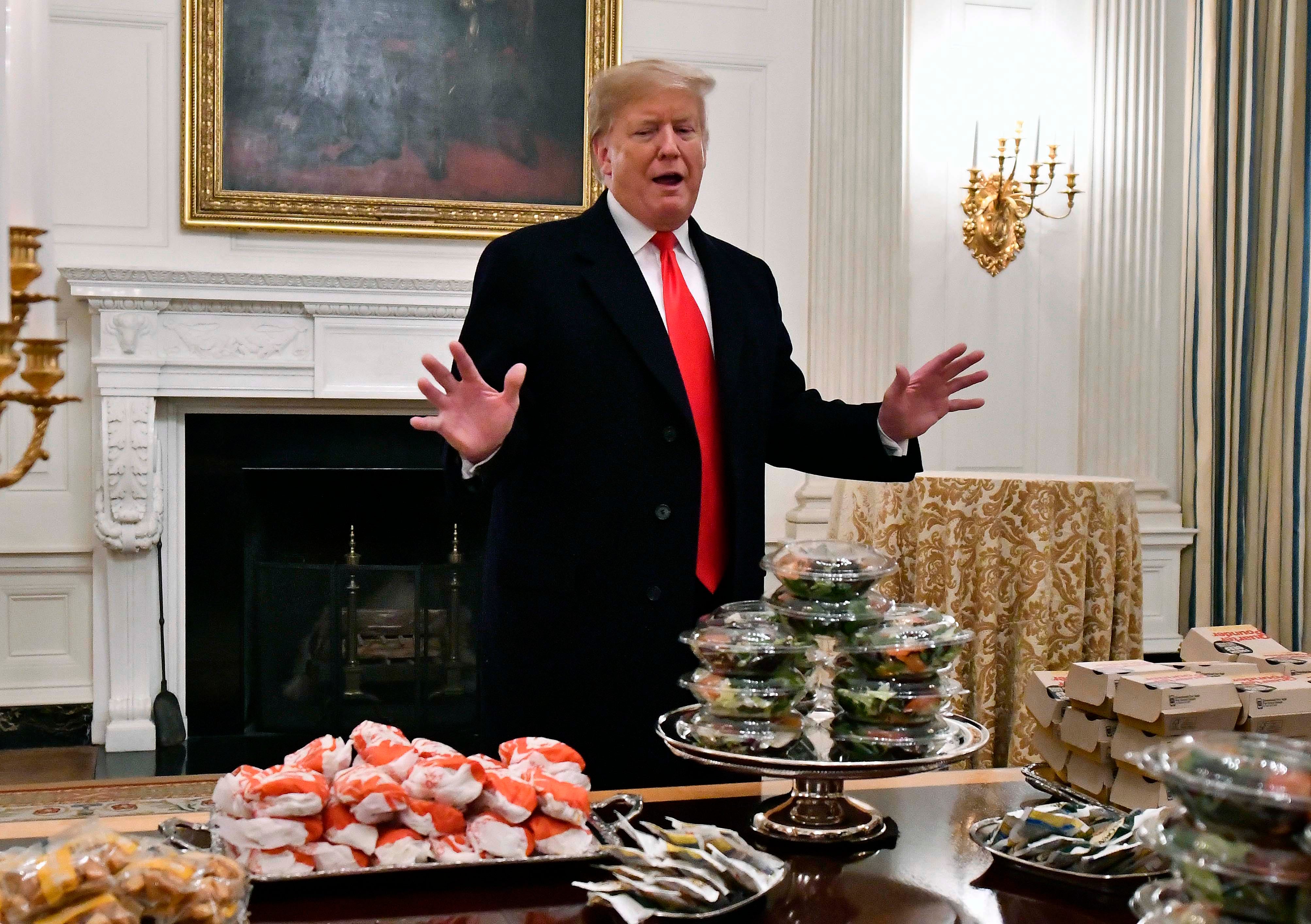 Clemson S Visit To Trump White House Is About Much More Than Fast Food