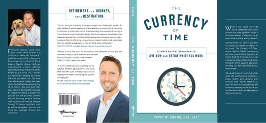 Cover of "The Currency of Time" by Nashville financial planner David W. Adams