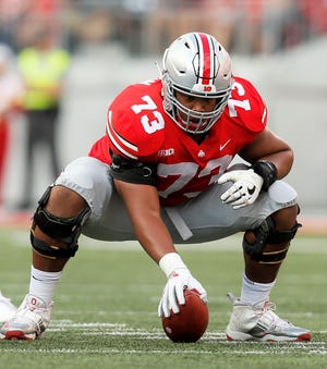 Ohio State's Michael Jordan was switched from guard to center for the 2018 season.
