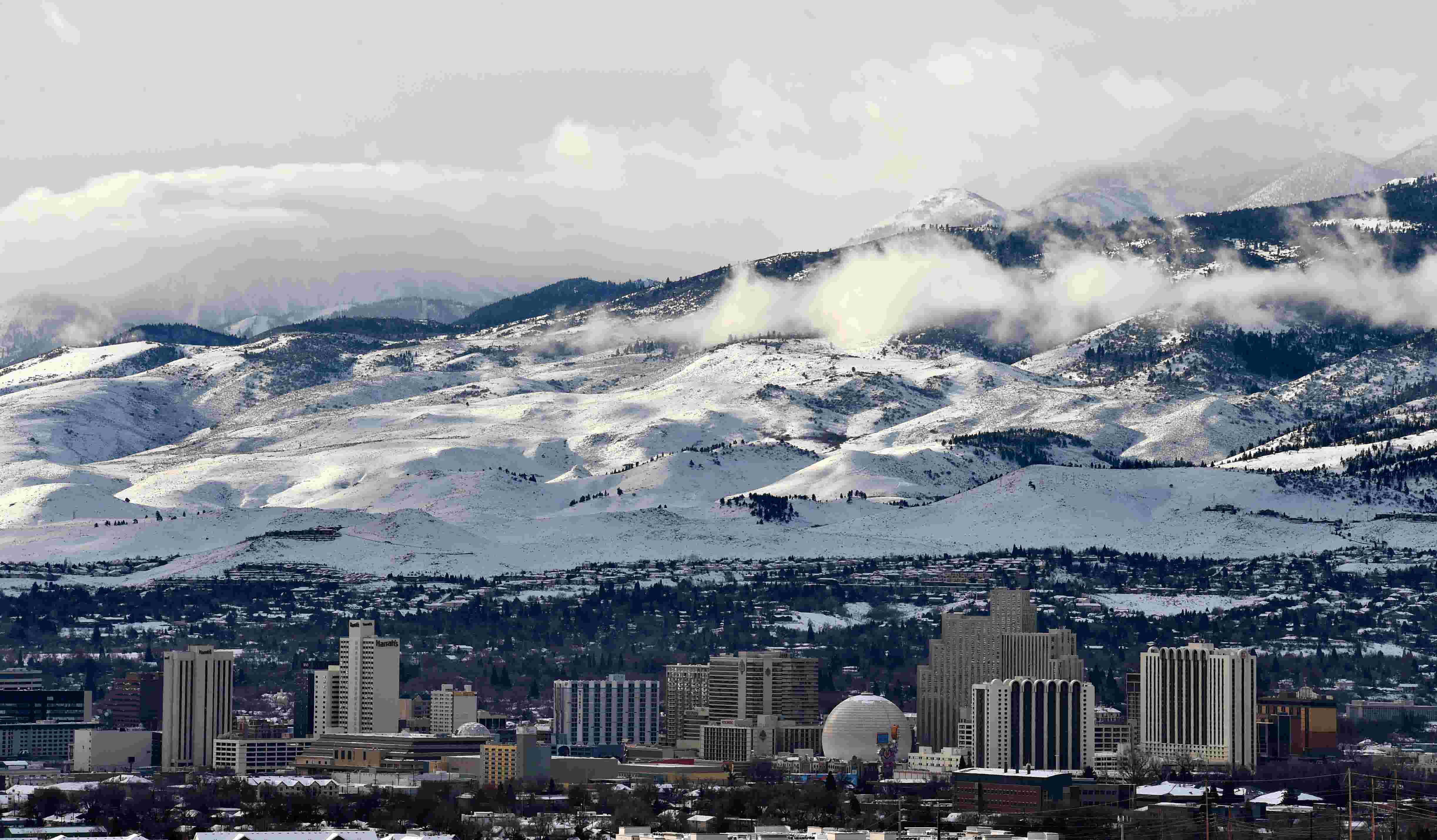 Watch Winter storm brings more rain and snow to Reno region