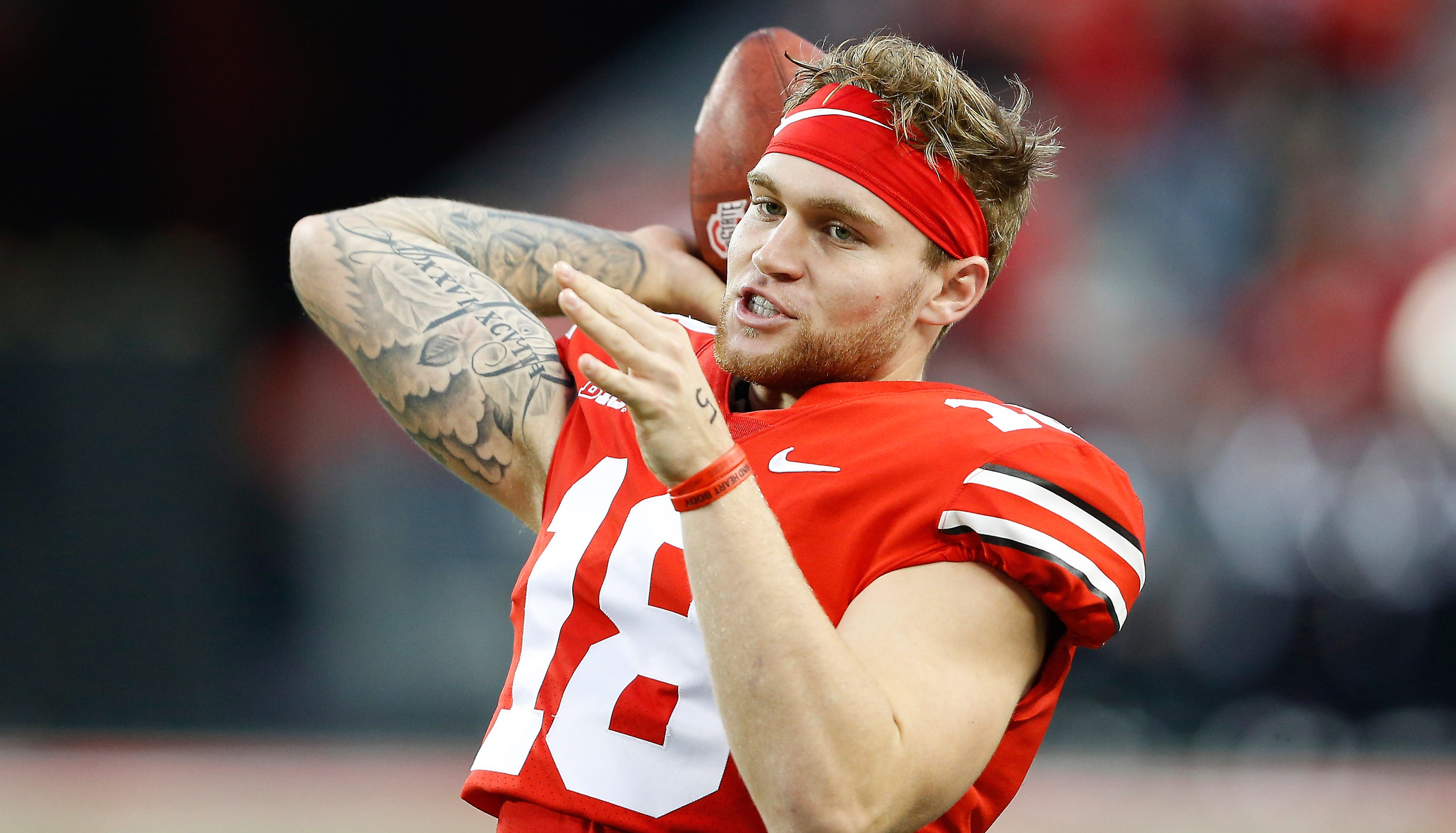 Former Ohio State QB Tate Martell says he's transferring to Miami.