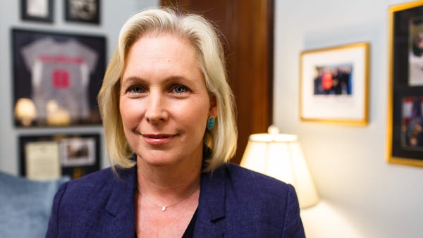 Sen. Gillibrand poses for a portrait on March 9,...