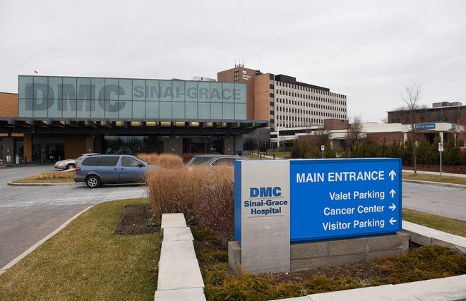 DMC Sinai Grace Hospital in northwest Detroit on January 17, 2019.