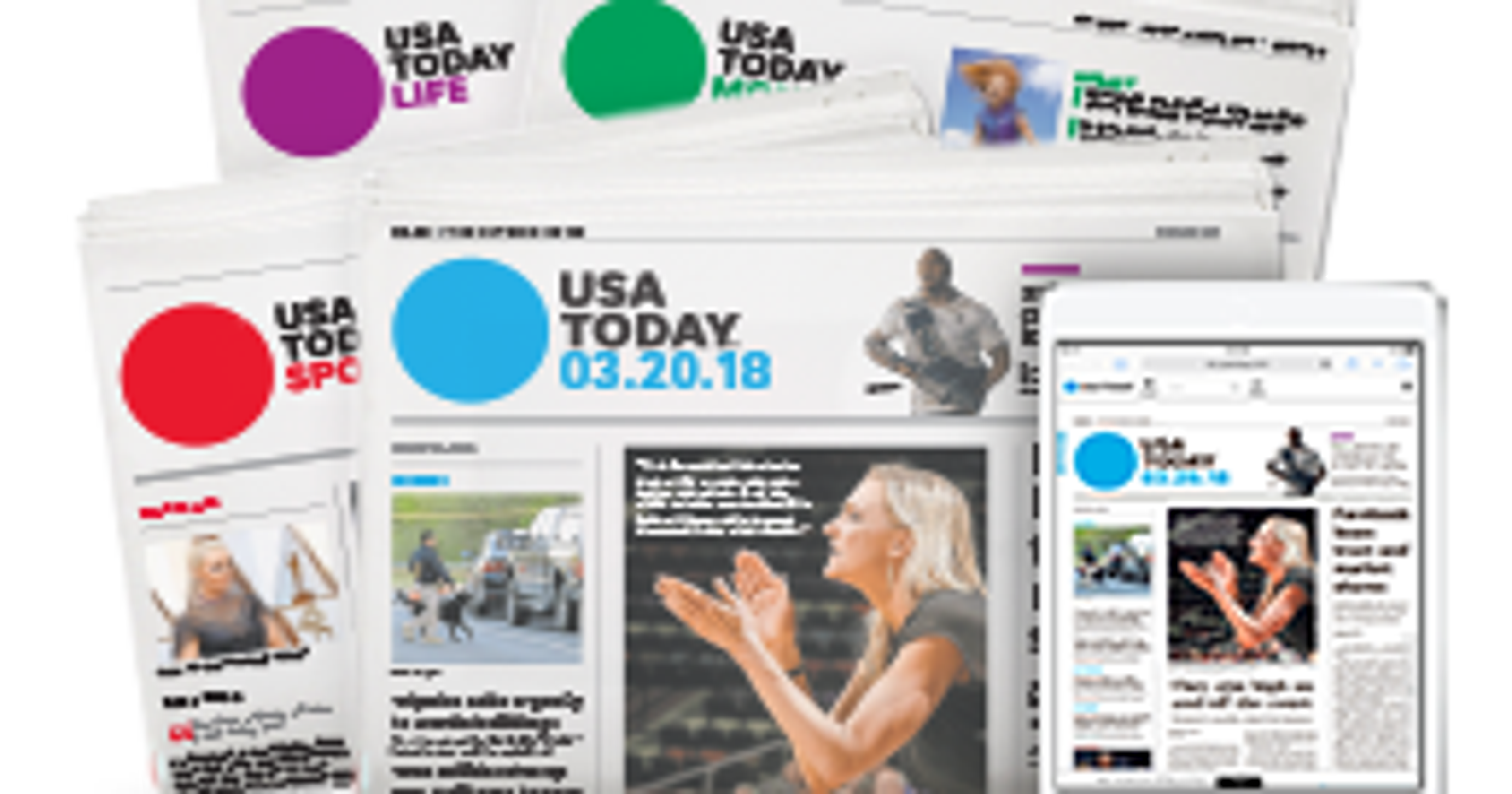 The full USA TODAY newspaper will now be available to LSJ subscribers