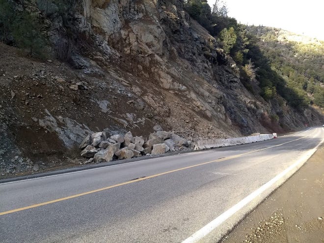 Caltrans says motorists should expect delays on Highway 299 while crews clean up debris and mud slides along the roadway.
