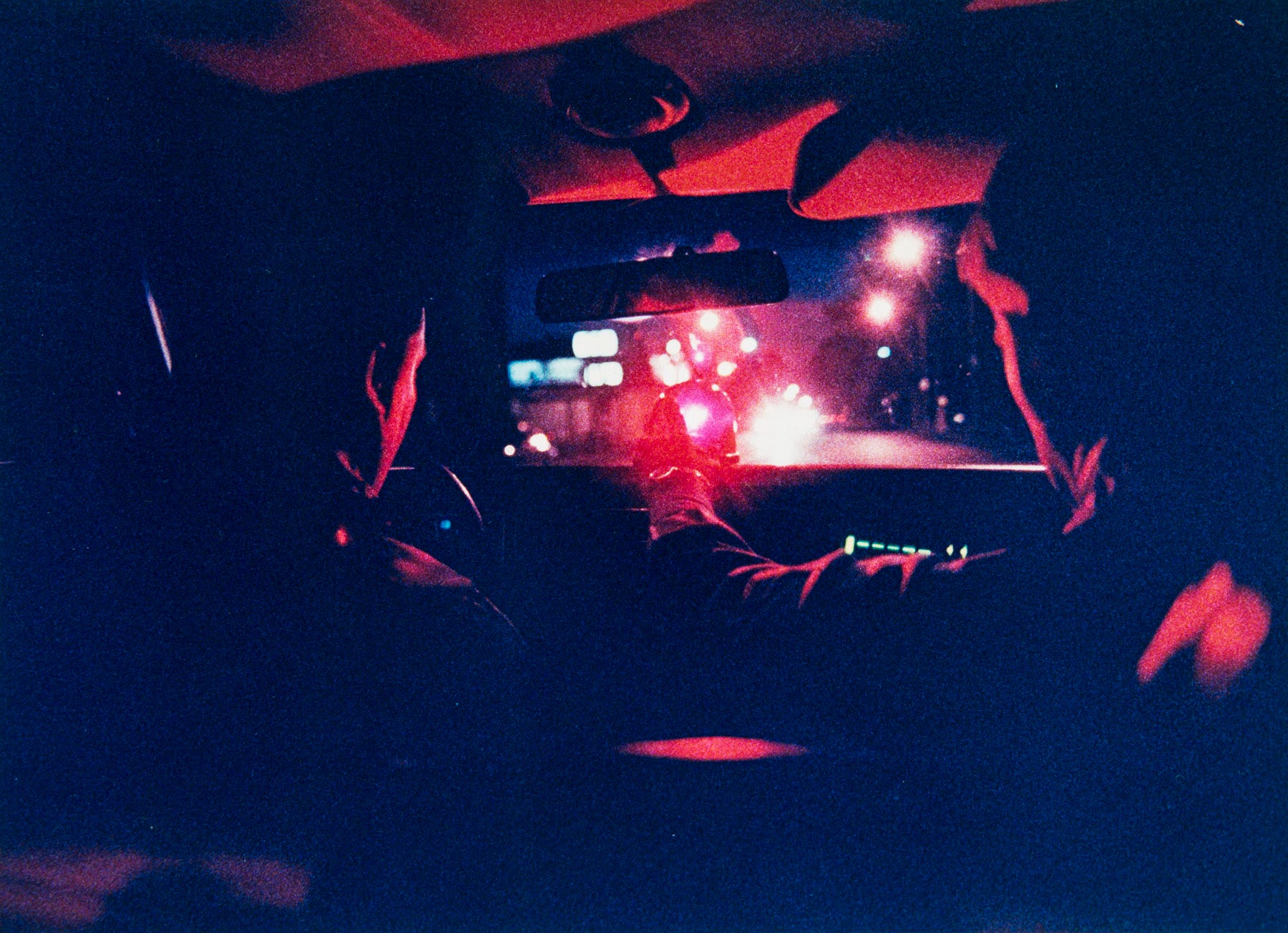 Newark police officers set up the emergency lights in their vehicle in this 1990 file photo.