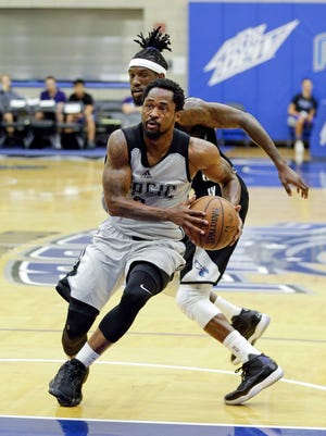 Former Michigan State star Kalin Lucas' professional basketball journey has taken him to Greece, Turkey, Memphis and multiple stops in the NBA's development league. He's with the Grand Rapids Drive now, on a two-way contract with the Pistons.
