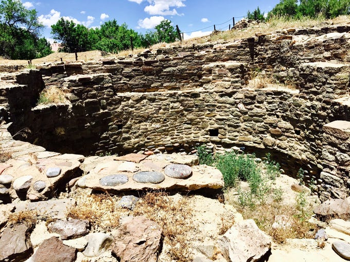 During a later period of occupation between 1088 and 1288 some rooms with square walls were converted to a round design. Many structures have had multiple uses, and some have been used as a burial place.