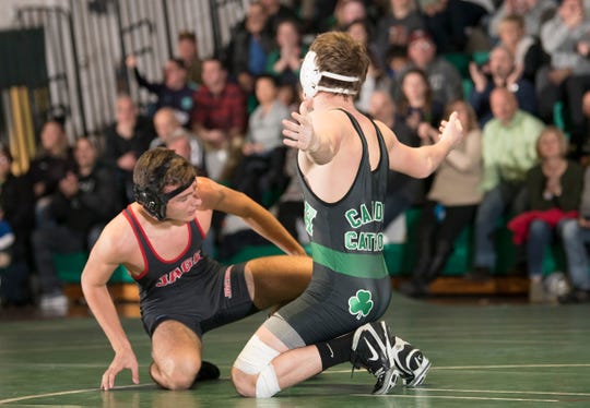 H.S. wrestling: Revano packs a punch in return, Irish knock out Jackson