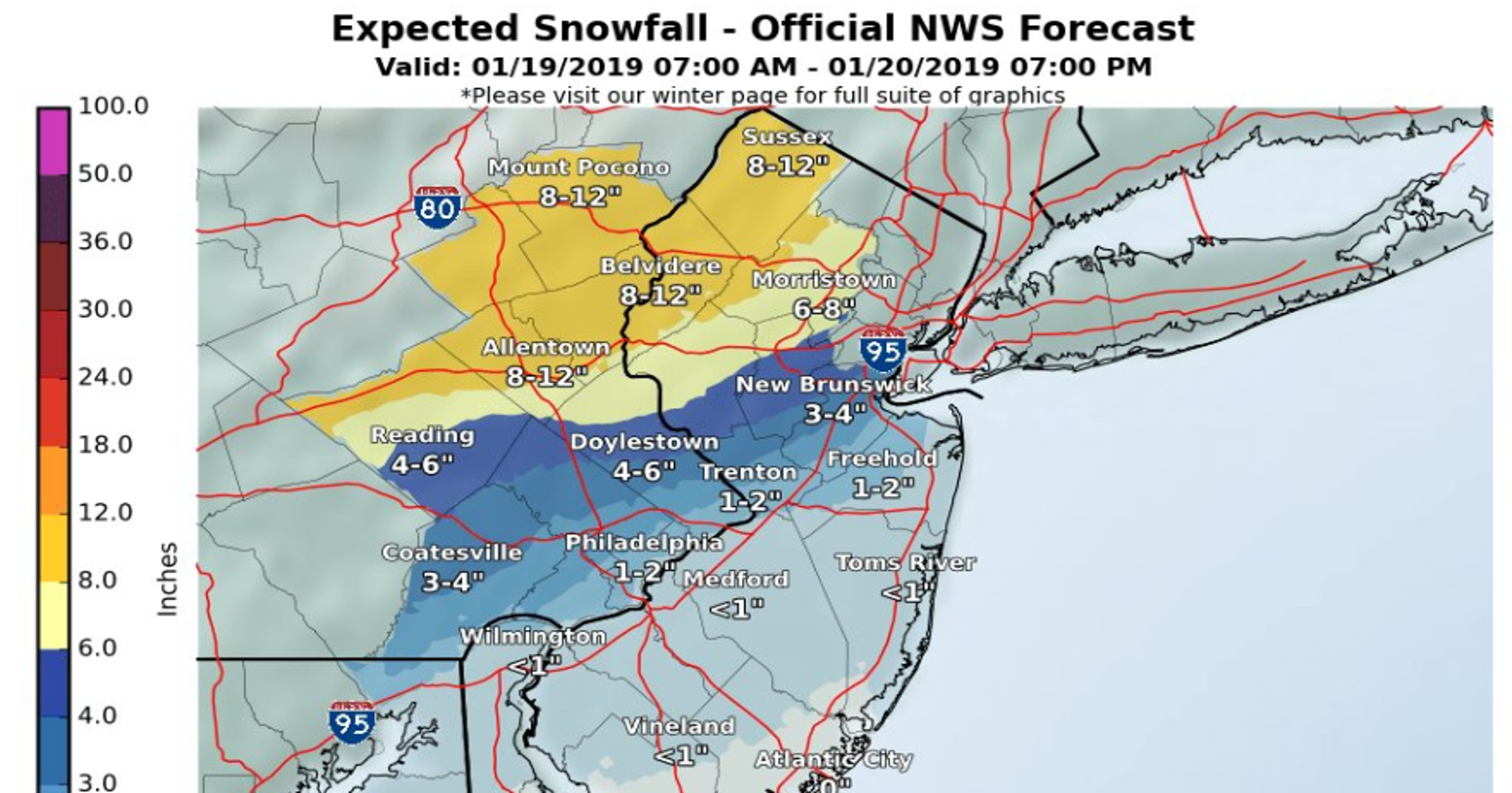 Winter storm forecast in Delaware Less ice, more rain Saturday