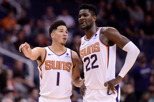 The future appears bright for the Phoenix Suns' young core, which includes Devin Booker and Deandre Ayton.