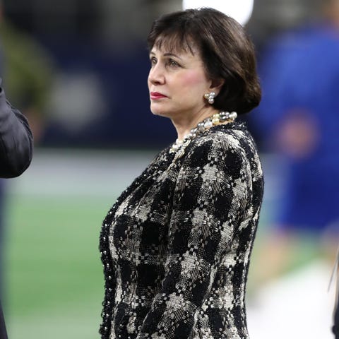 New Orleans Saints owner Gayle Benson on the...