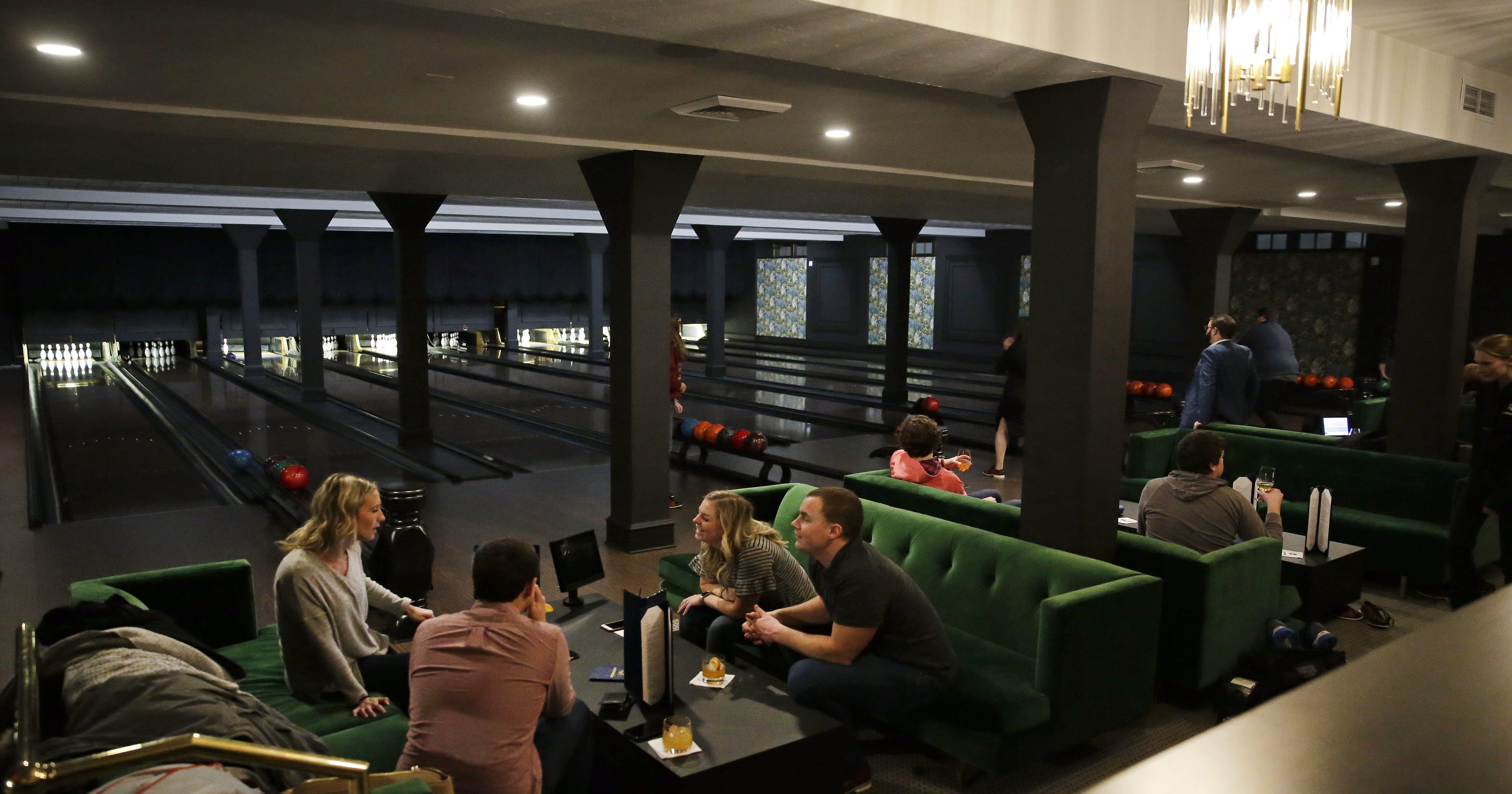 The Howard opens its bowling alley The Lanes