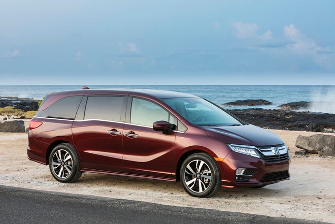 24.4 percent of Detroit-area Honda Odyssey owners keep their vehicle at least 15 years., according to a study. 2019 model shown.