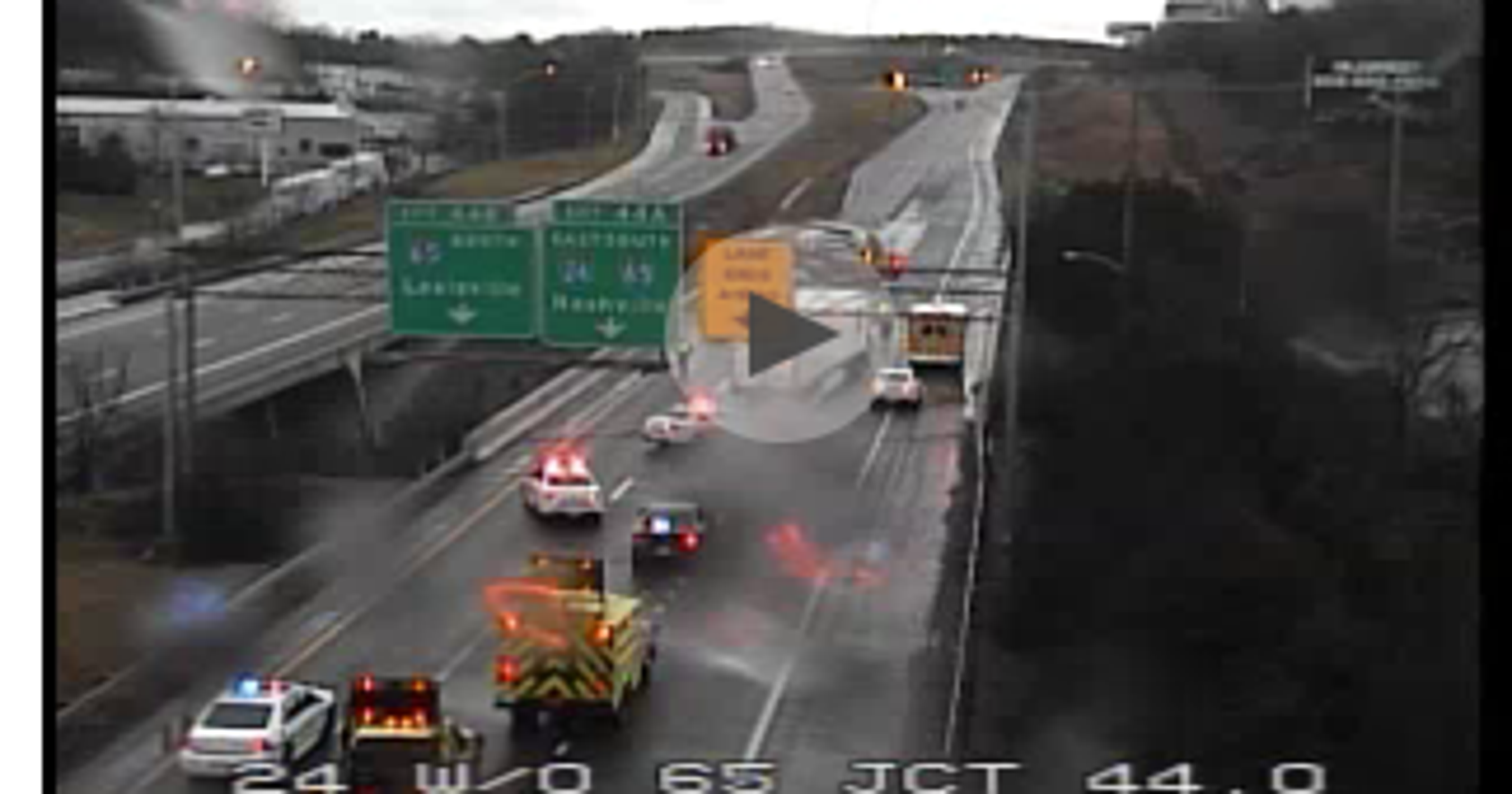 Nashville traffic Interstate 24 east reopens near Briley Parkway