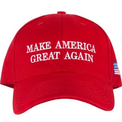 The White House Gift Shop sells this red Make...