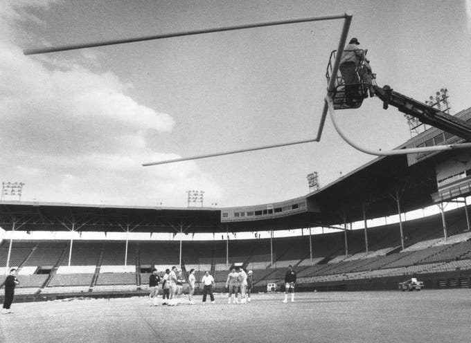Historic photos from Louisville&#39;s Old Cardinal Stadium