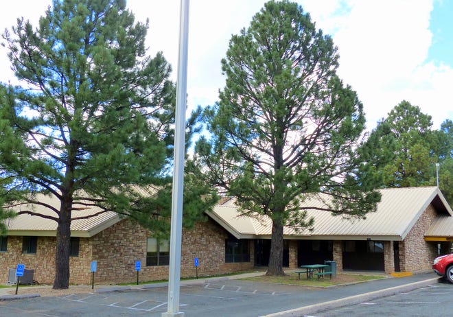 The Ruidoso utility payment office is in village hall at 313 Cree Meadows Drive.