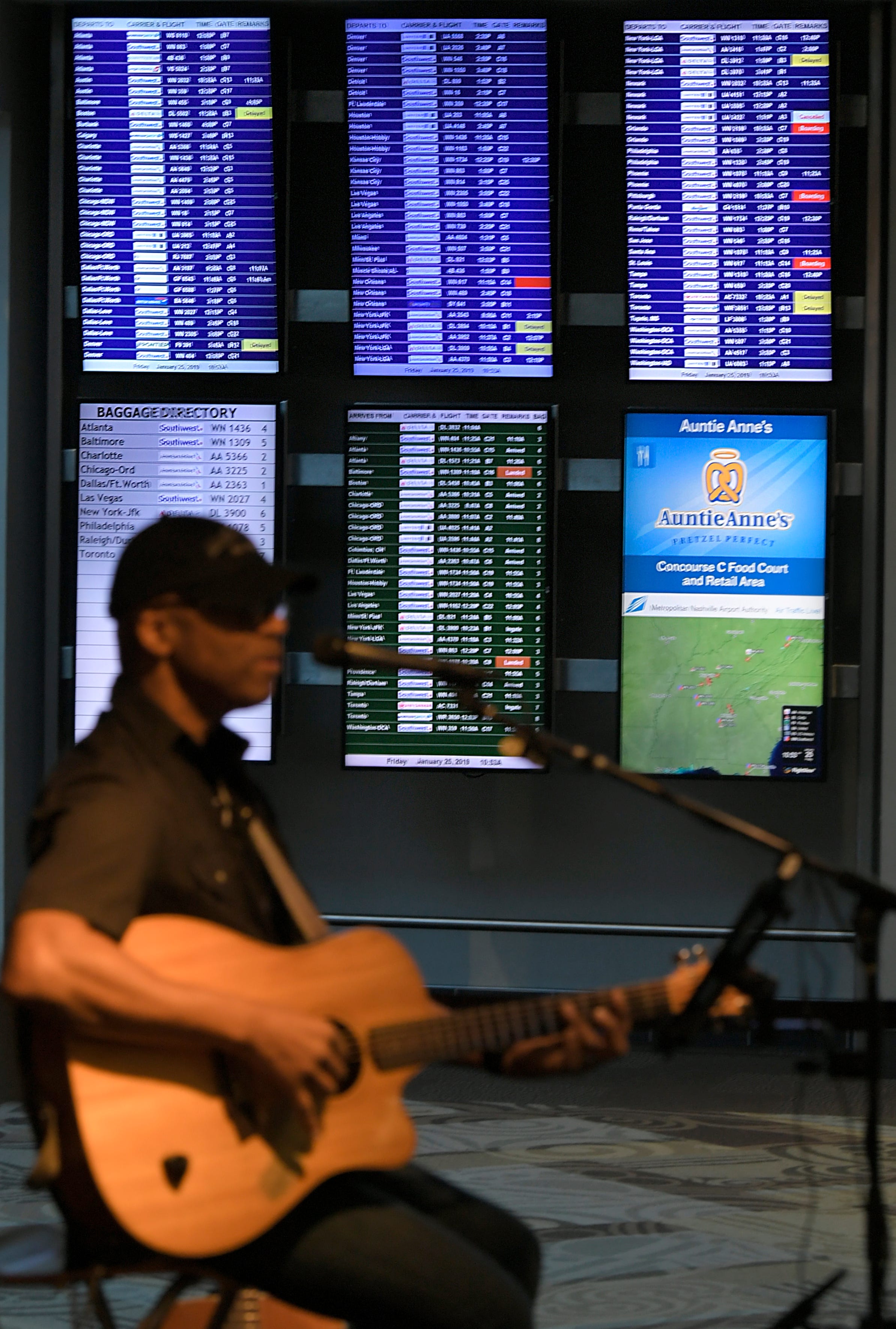 Restaurants in Nashville airport BNA's shopping, dining options