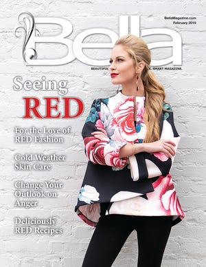 February's Bella Magazine front cover model, Lauren Rawls.