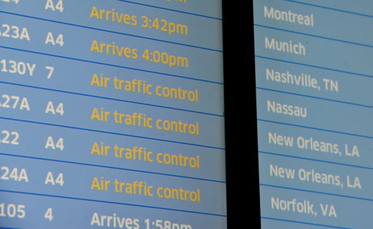 travel delays newark airport