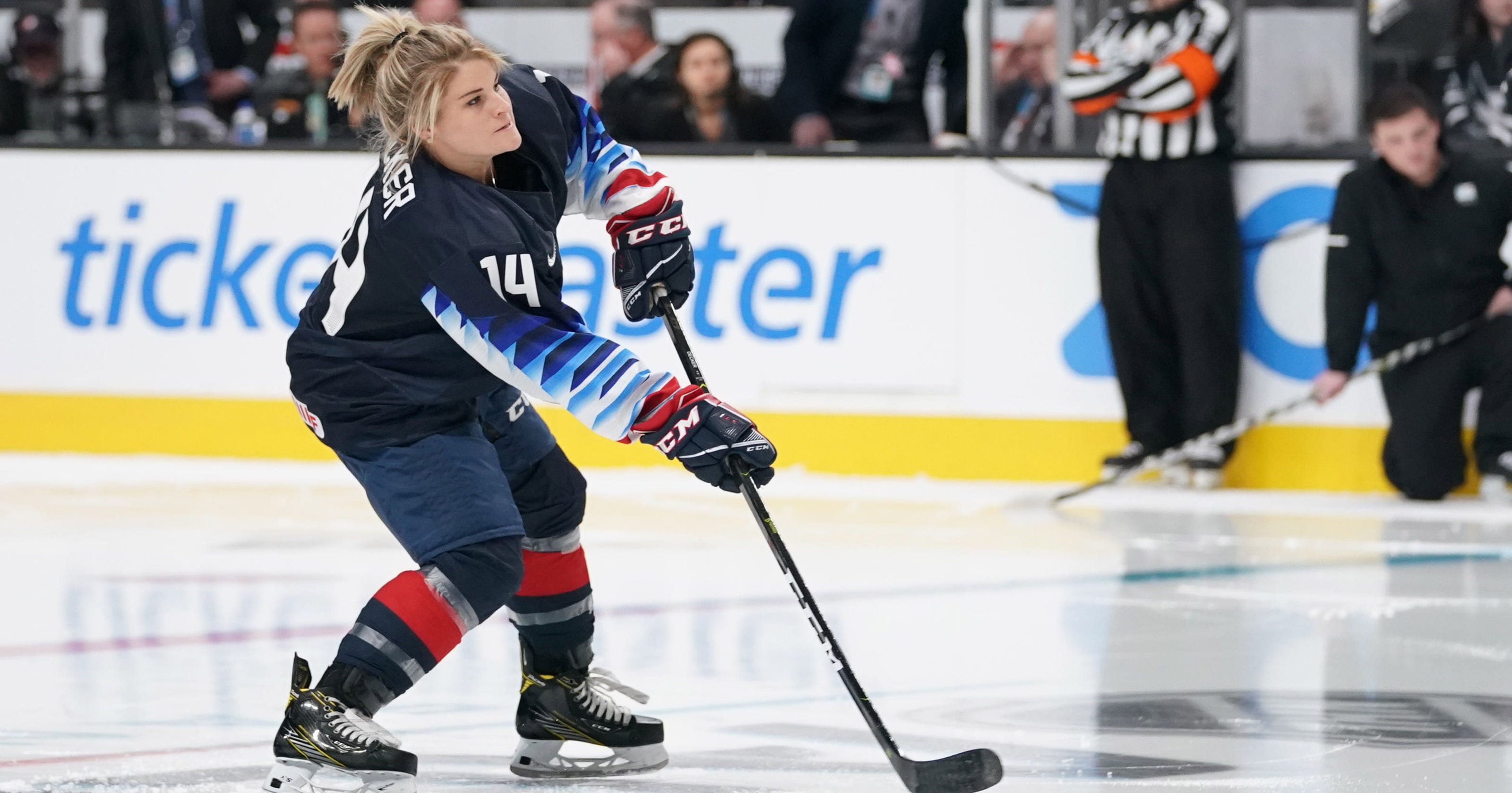 Brianna Decker Olympian Paid For Topping Nhlers At All Star Event
