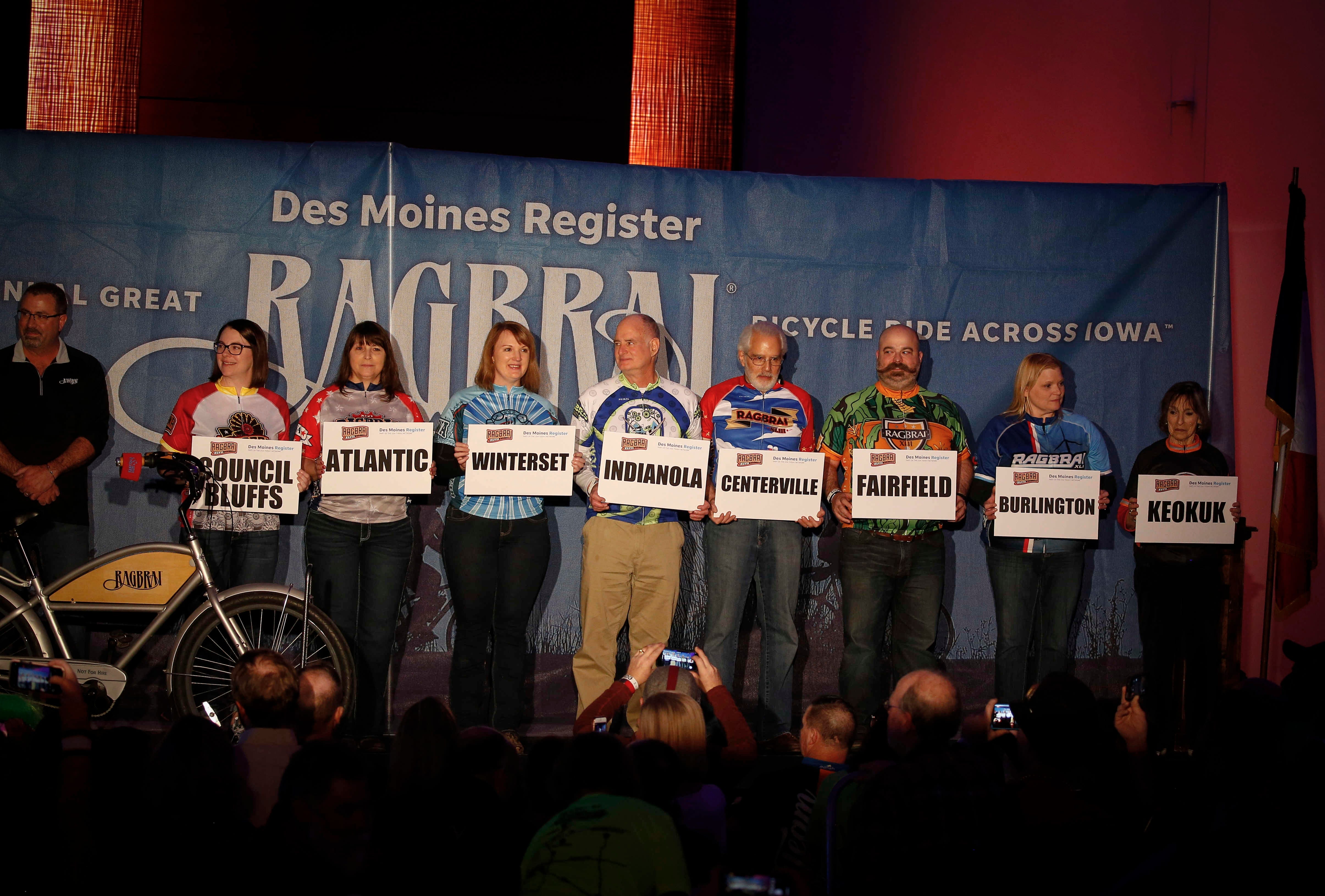 Ragbrai 2019 Route Map Ragbrai 2019 Route: Bike Ride's Overnight Towns Announced At Party