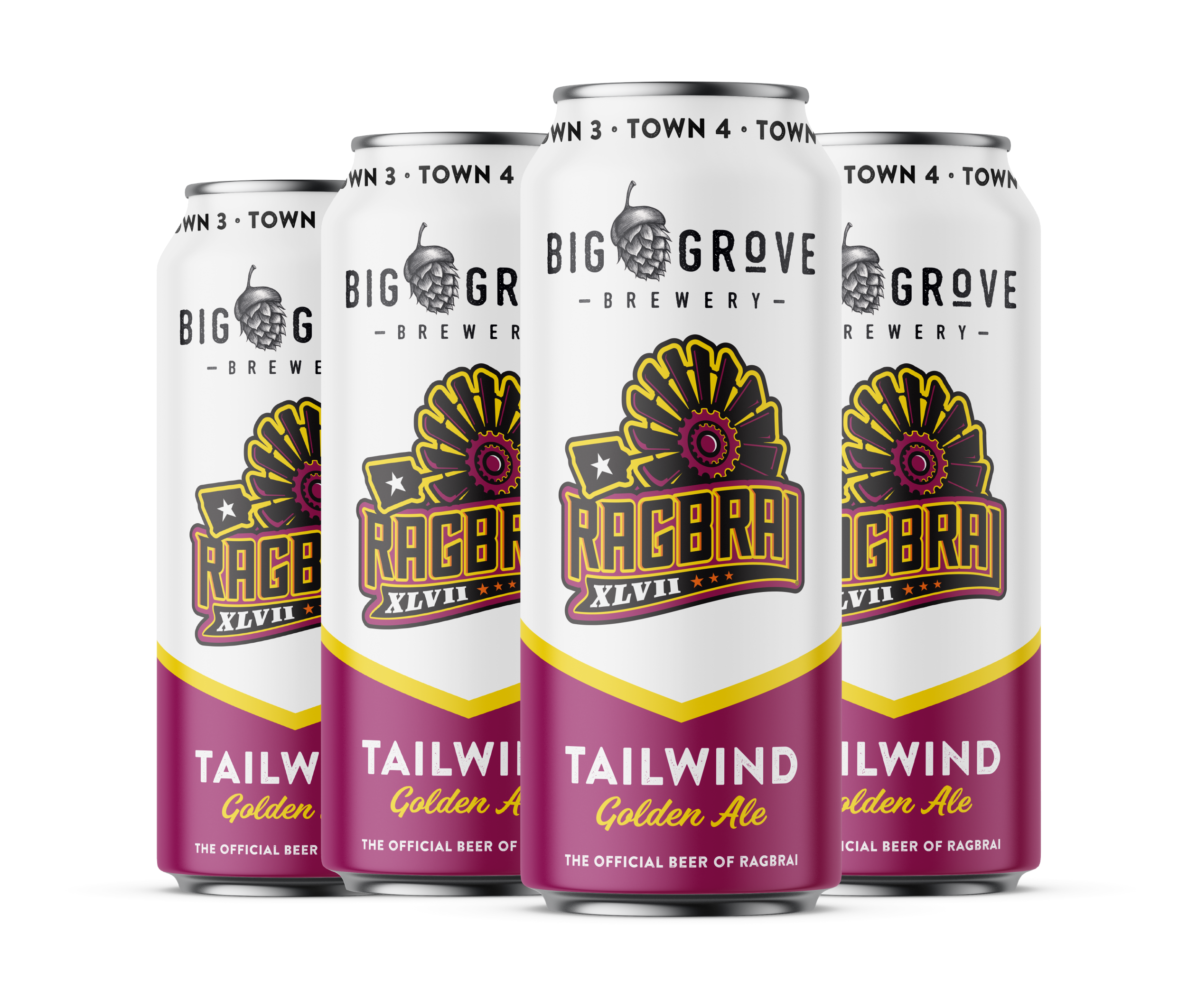 Big Grove Brewery introduces Tailwind, the official beer of RAGBRAI