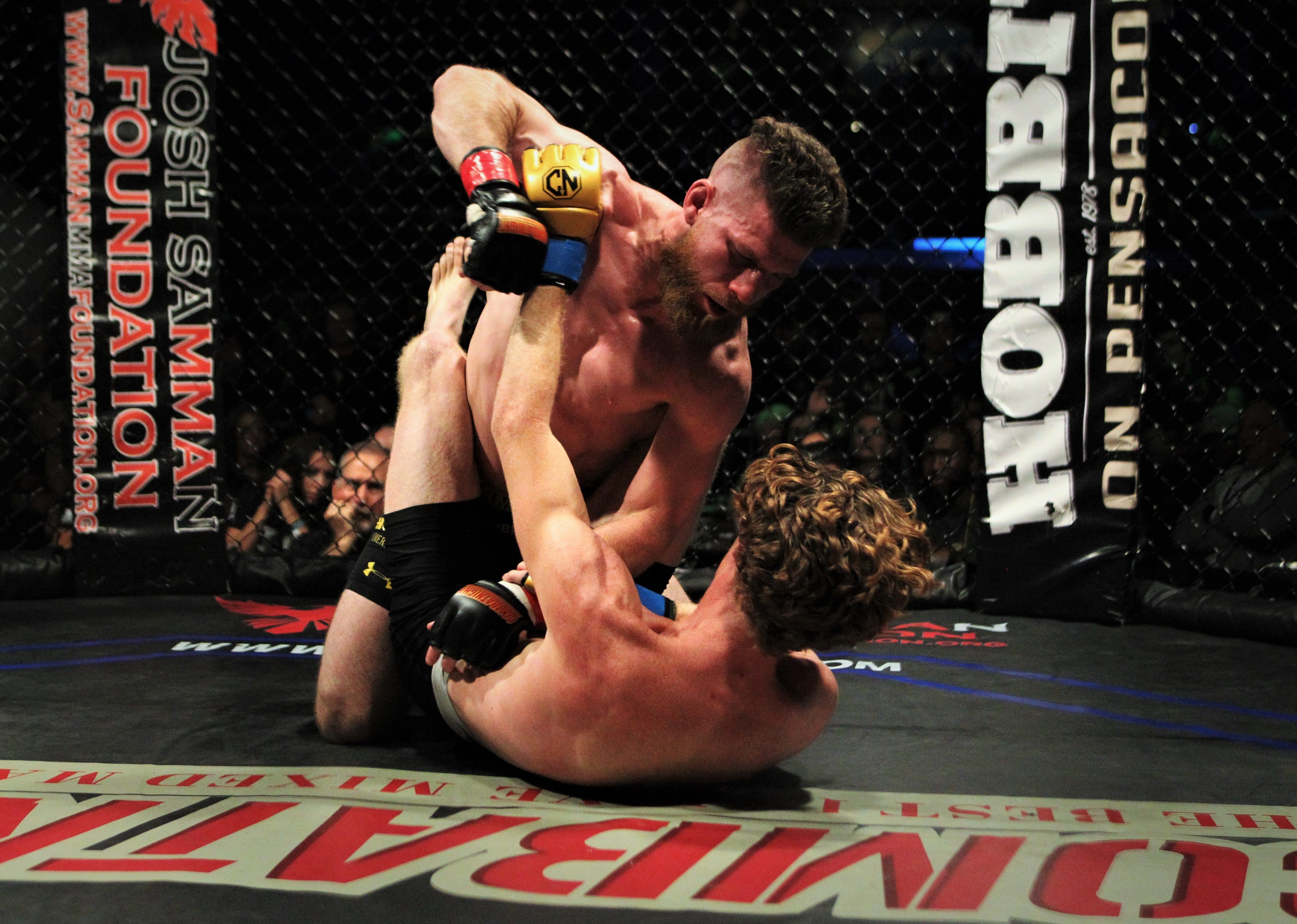 pro MMA debut at Combat Night pic