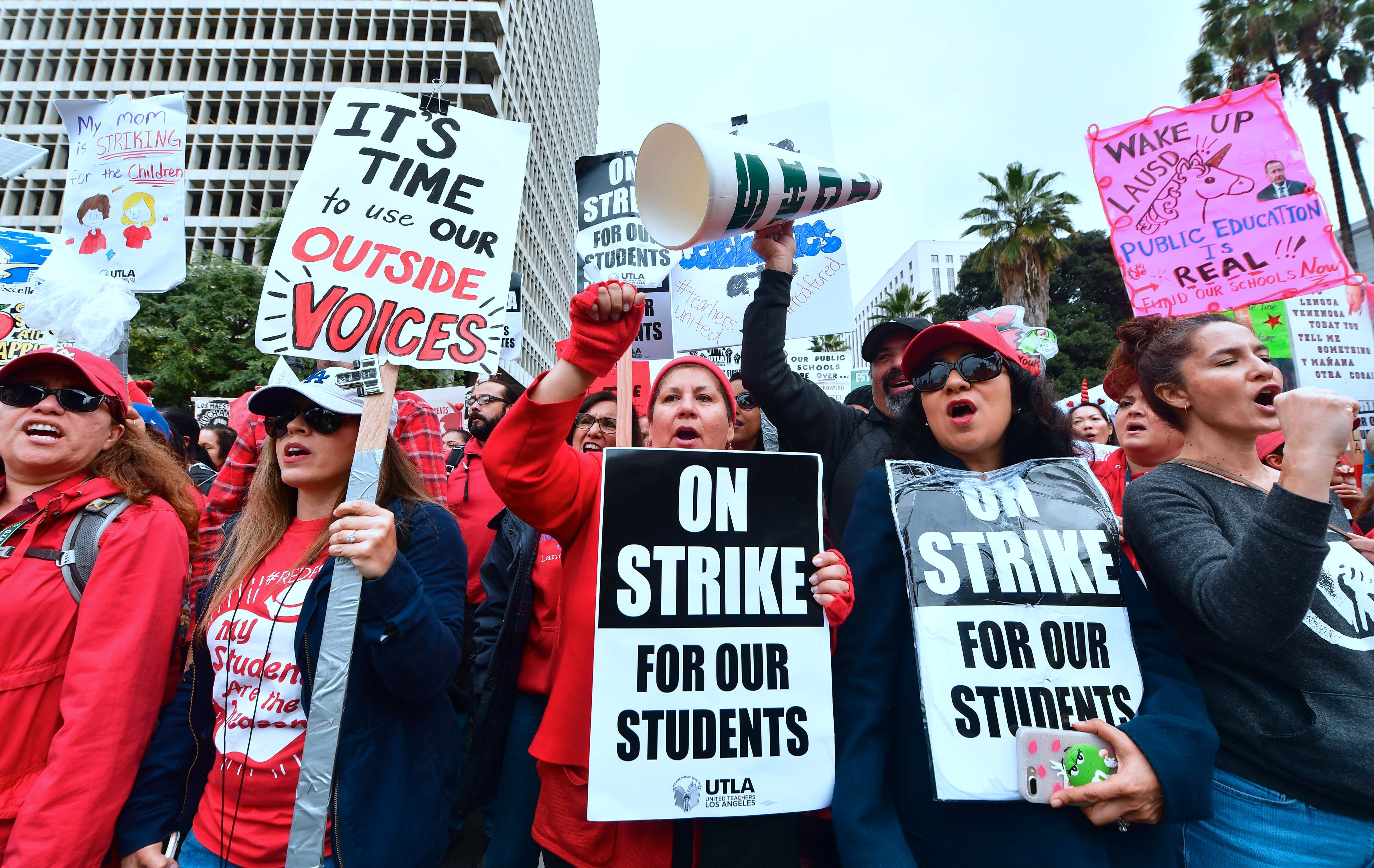 LA teachers strike was a fight about charter schools, not students