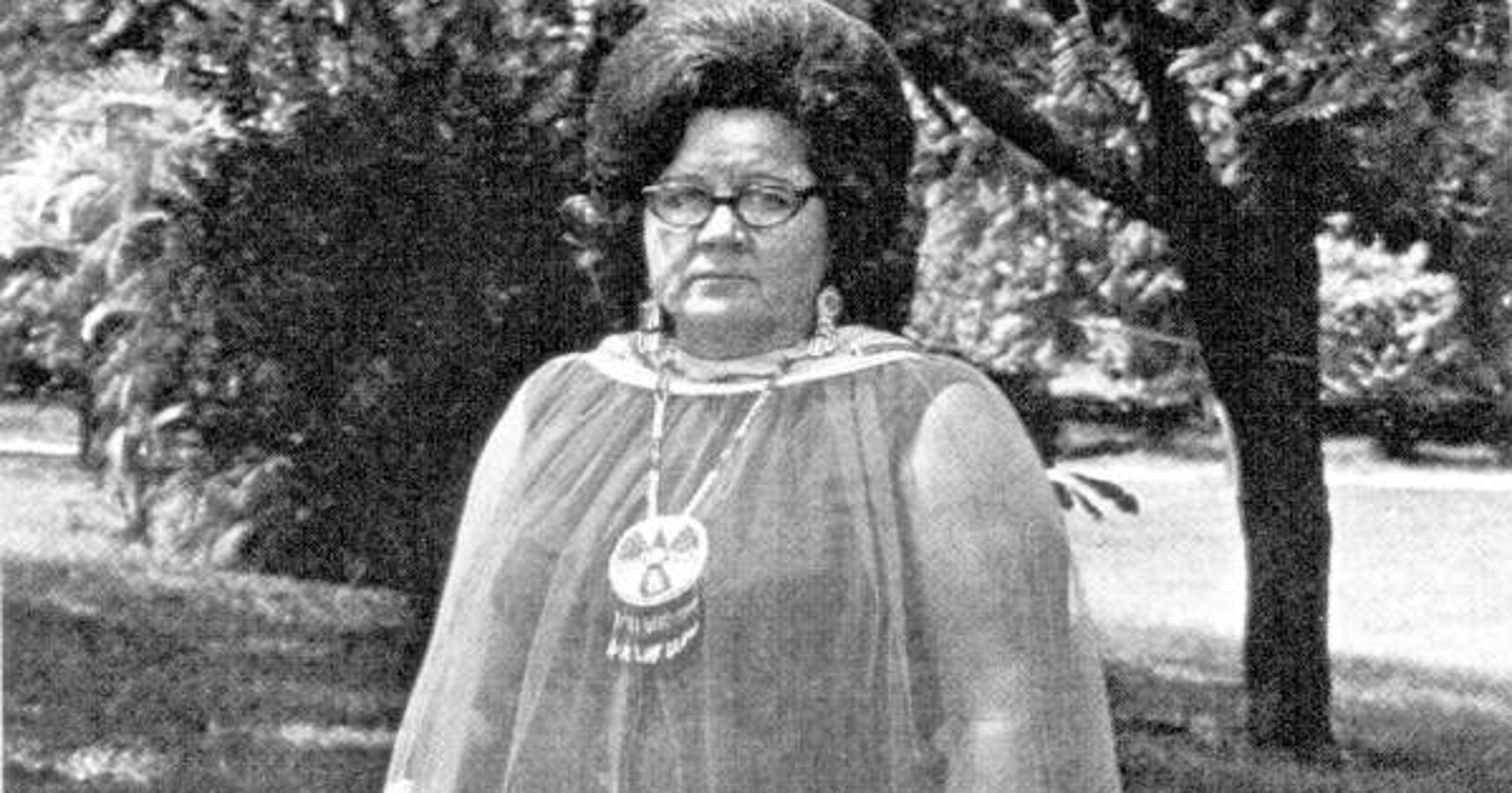 Betty Mae Tiger Jumper Historical Marker Seminole Tribe