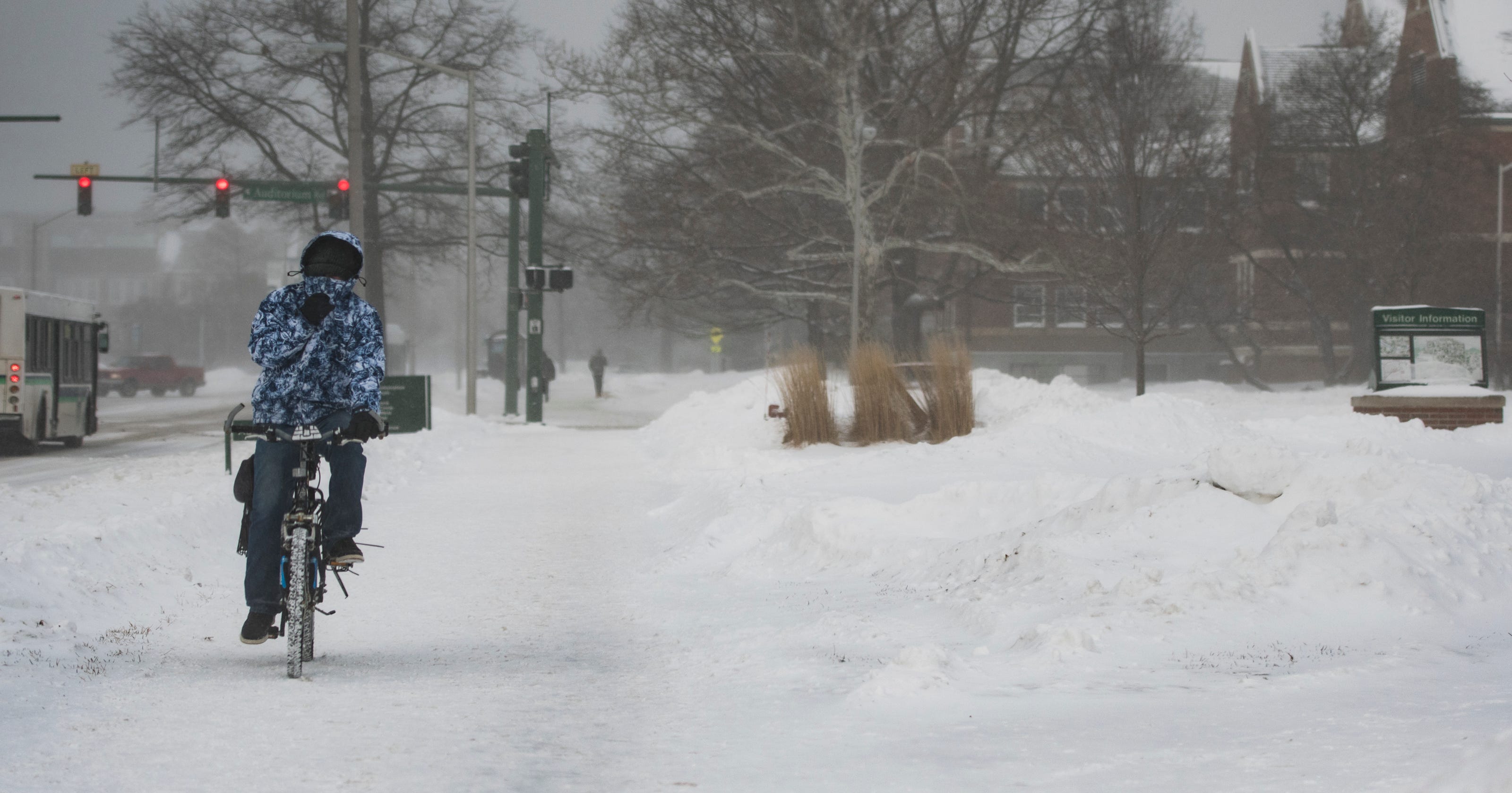 5 inches of new snow, fierce winds, bitter cold forecast for Lansing