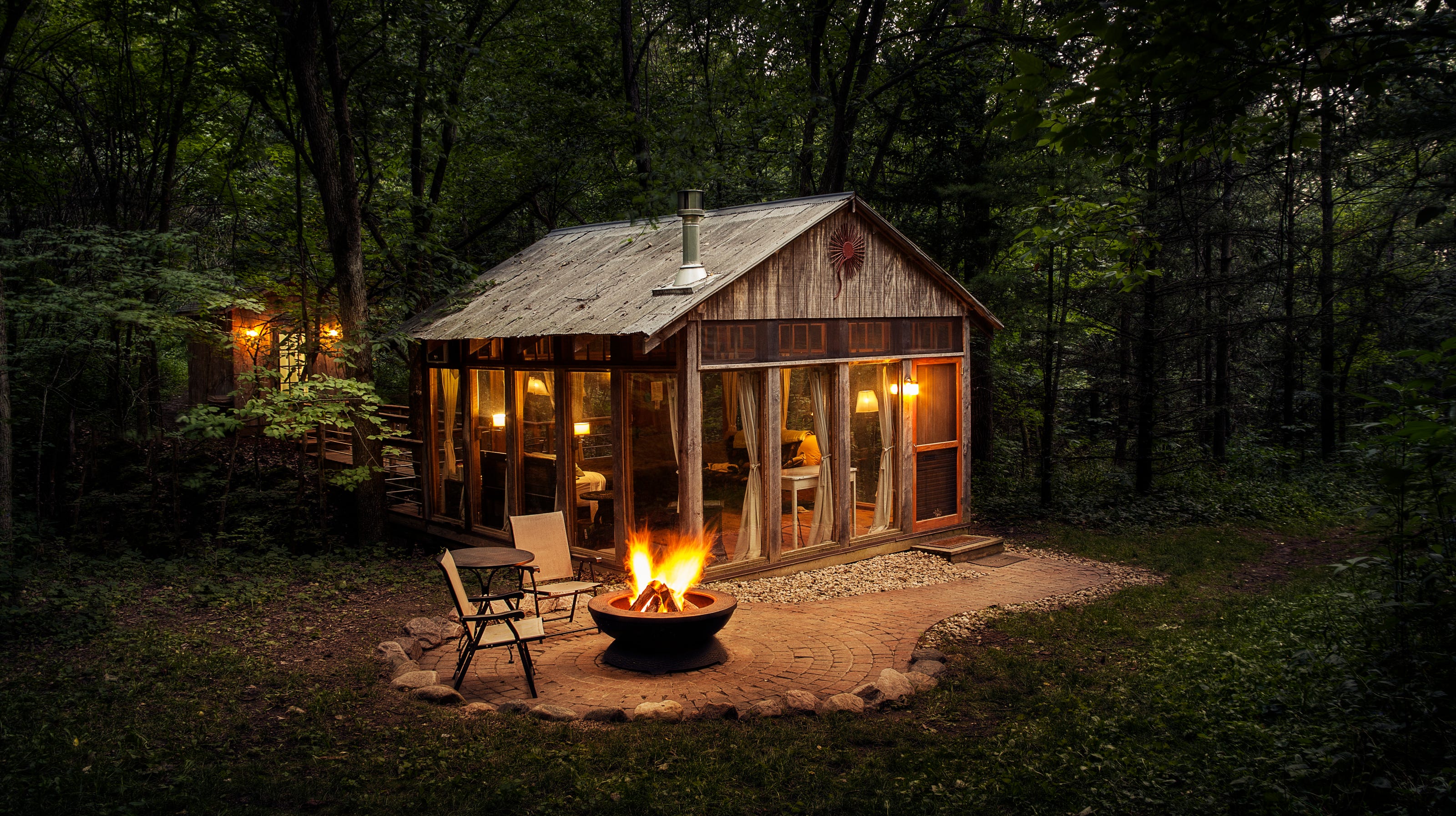 7 unique rentals in Wisconsin Tiny homes glass cabins and a caboose