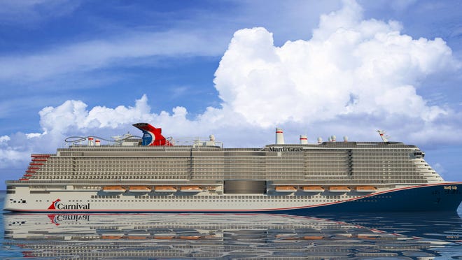 Carnival Reveals Details Of Giant Mardi Gras Cruise Ship Itinerary