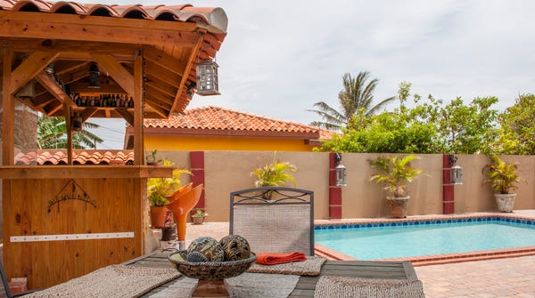 A studio apartment in Noord, Aruba.