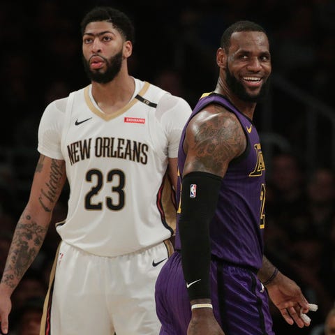 LeBron James and Anthony Davis could be teammates...