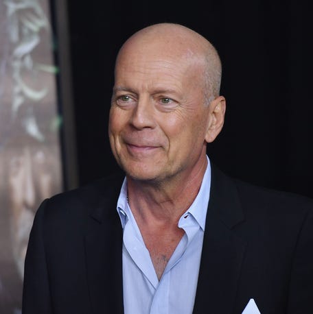 Actor Bruce Willis attends the premiere of Universal Pictures' "Glass" at SVA Theatre on January 15, 2019 in New York City. (Photo by Angela Weiss / AFP)ANGELA WEISS/AFP/Getty Images ORIG FILE ID: AFP_1CA0B4