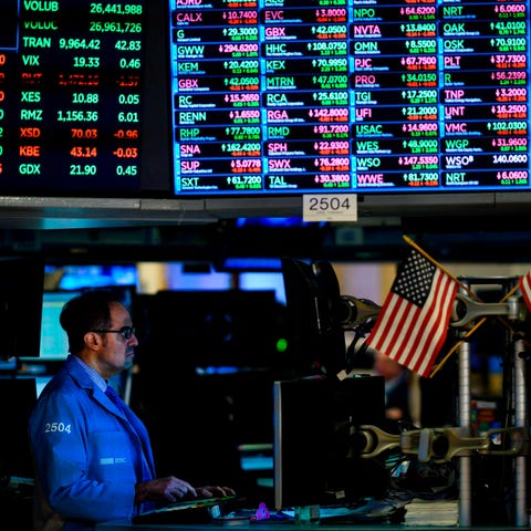 Traders and financial professionals work ahead of 