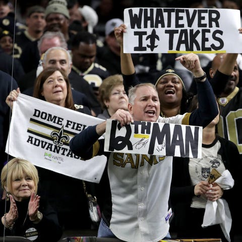 Saints fans are bitter about the NFC Championship...