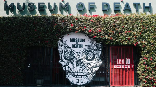 California: The Museum of Death, Los Angeles....