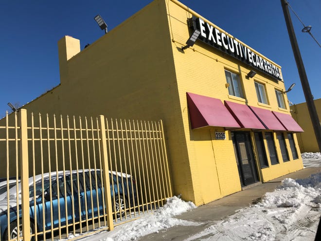 Executive Car Rental, which has 12 locations in Michigan and four in Florida, was notified in late January by Michigan's Attorney General of intended action and a cease and desist order regarding several alleged  consumer violations. Photo: The Warren office on East Eight Mile Road on Jan. 31, 2019.