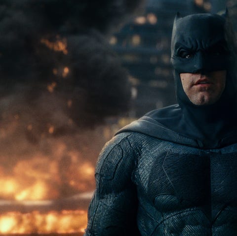 Ben Affleck as Batman in "Justice League."