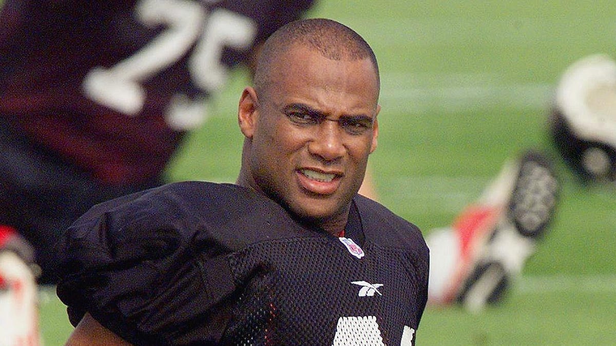 The night before Super Bowl XXXIII in Miami, Falcons safety Eugene Robinson was arrested for soliciting an undercover officer for sex.