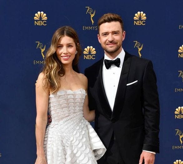 Jessica Biel snoozed while on a birthday date with Justin Timberlake.